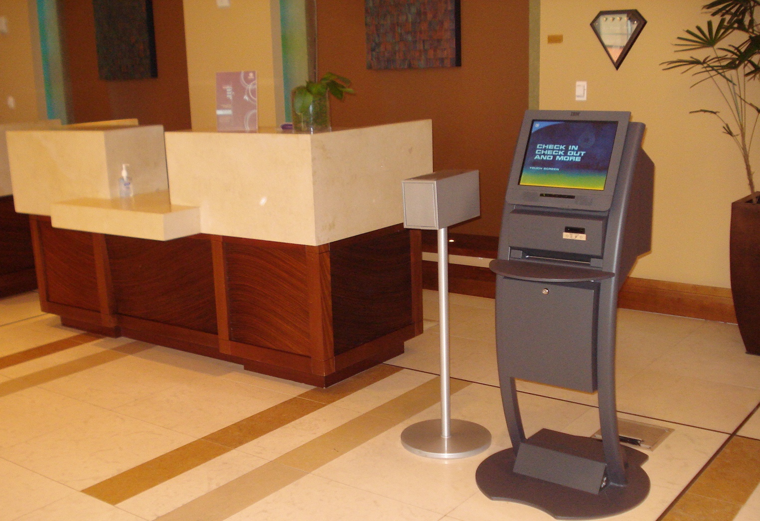 Киоски в отелях позволяют удовлетворить технологические потребности гостей