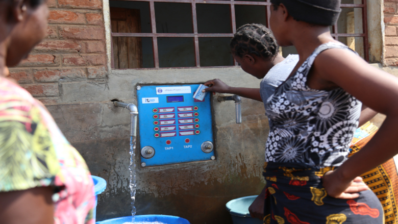 Автоматизированные киоски с водой в Малави (Юго-Восточная Африка)