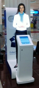 Новейшие киоски для ориентирования в аэропорту Дубаи
