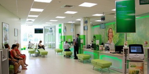 Офис Сбербанка в Казани оснащен системами электронной очереди